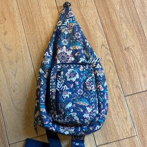 Harry Potter Vera Bradley Blue Floral Backpack